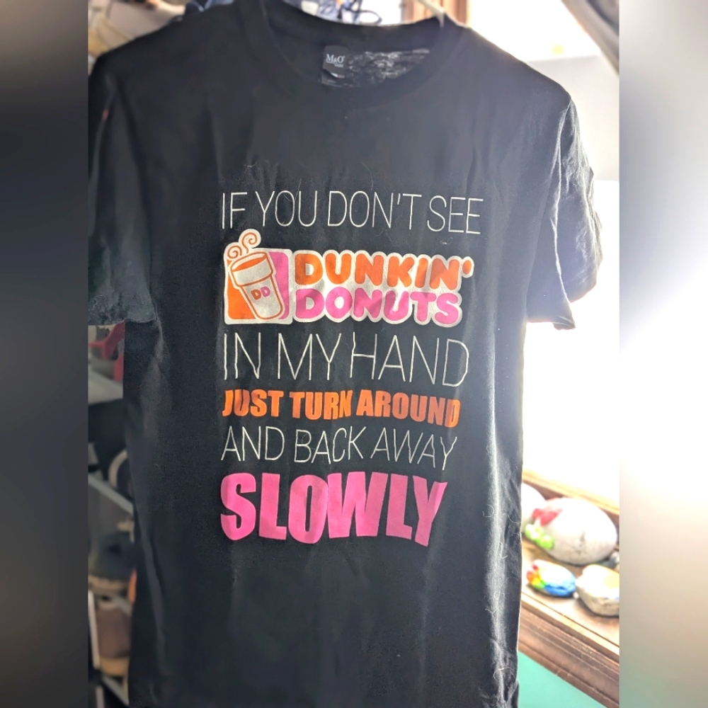 Dunkin" Donuts Small Tee shirt